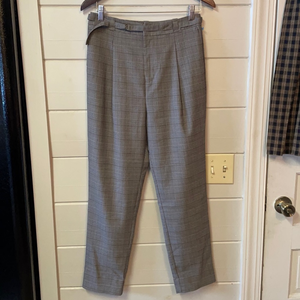 Frank & Oak Plaid Dress Pants Size 8.